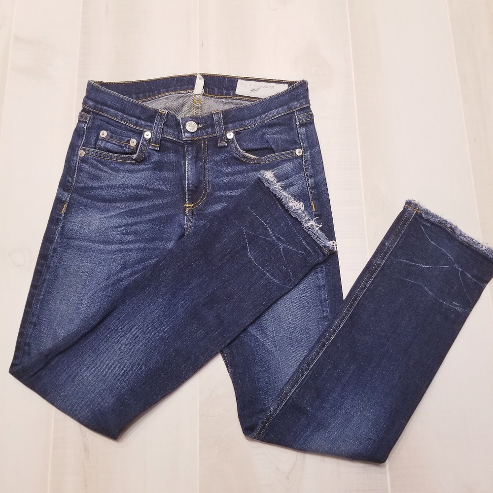 Rag & Bone Crop Skinny Jeans Size 24
